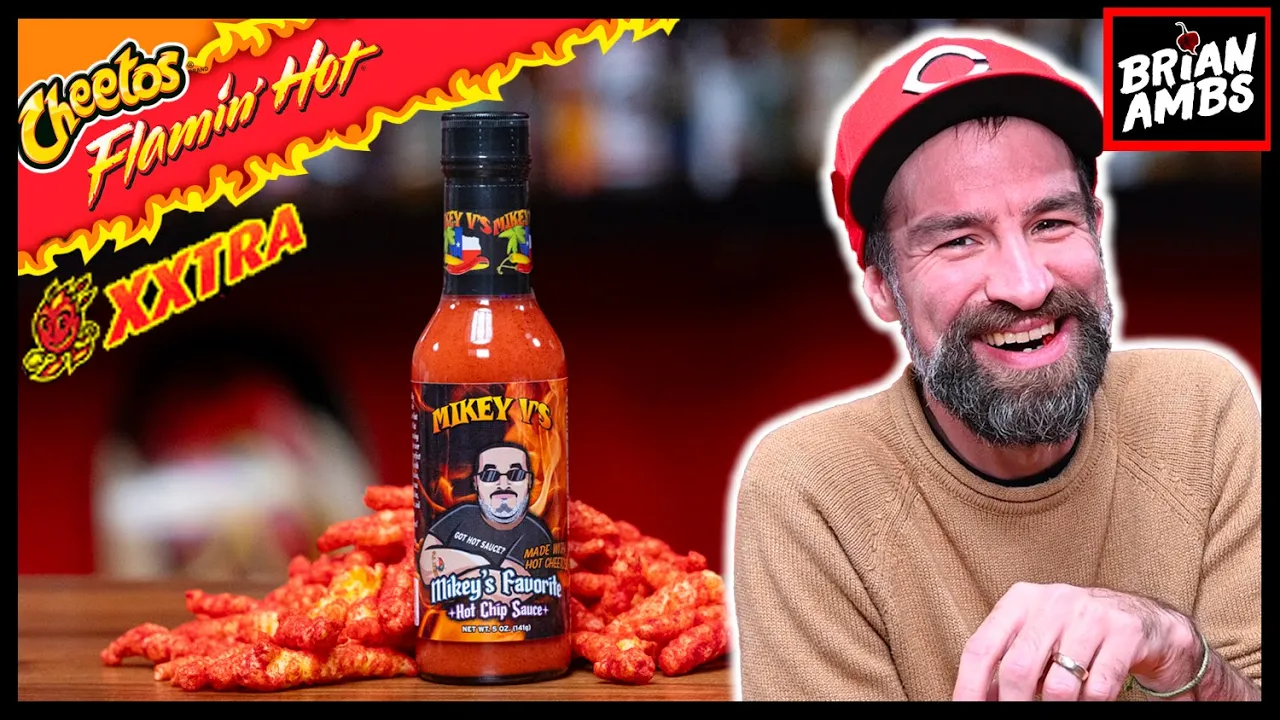 The New *VIRAL* Hot Sauce? (Mikey V | XX Flammin' Hot Cheeto)