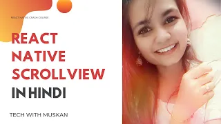 React Native Scrollview in Hindi Beginner to Advanced crash course