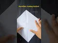 How to fold a paper for snowflake Snowflake Folding Method