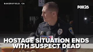fbi fatally shoots suspect holding hostages after standoff at bakersfield bank