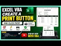 Excel Macro Print Button Tutorial