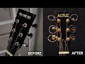 I turned my 40 Craigslist guitar into a work of art