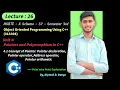 Unit 4 4 1 Concept of Pointer Pointer Declaration Pointer operator Address operator Arithmetic