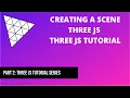 2 Creating a Scene Three JS Three js tutorial
