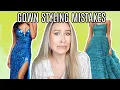 PAGEANT TIPS Gown styling mistakes