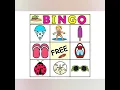 Summer 3x3 BINGO Cards - 18 cards