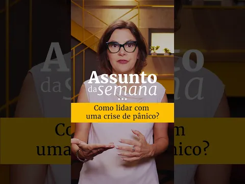 Como lidar com uma crise de pânico? #shorts