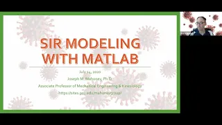 SIR Model in MATLAB Simulate Infectious Disease Spread and Distancing and Hygiene Effects