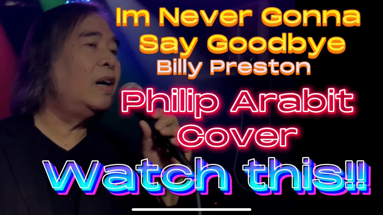 BILLY PRESTON-IM NEVER GONNA SAY GOODBYE-PHILIP ARABIT -(COVER BILLY PRESTON-IM NEVER GONNA SAY GOODBYE-PHILIP ARABIT -(COVER