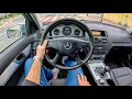2008 Mercedes-Benz C-Class W204 1.8 180 (1.8 156 hp) | POV Test Drive #2532 Joe Black