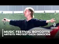 Lagu Gaza genocide sparks wave of boycotts at major European music festivals over KKR’s Israel Links