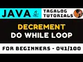 Java Do While Reverse Loop Explained How Decrement Works