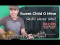 Download Lagu How to play the intro for Sweet Child O Mine on guitar #JGTRSweetChild