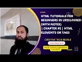 HTML Tutorial for Beginners in with Notes Chapter Html Elements or Tags
