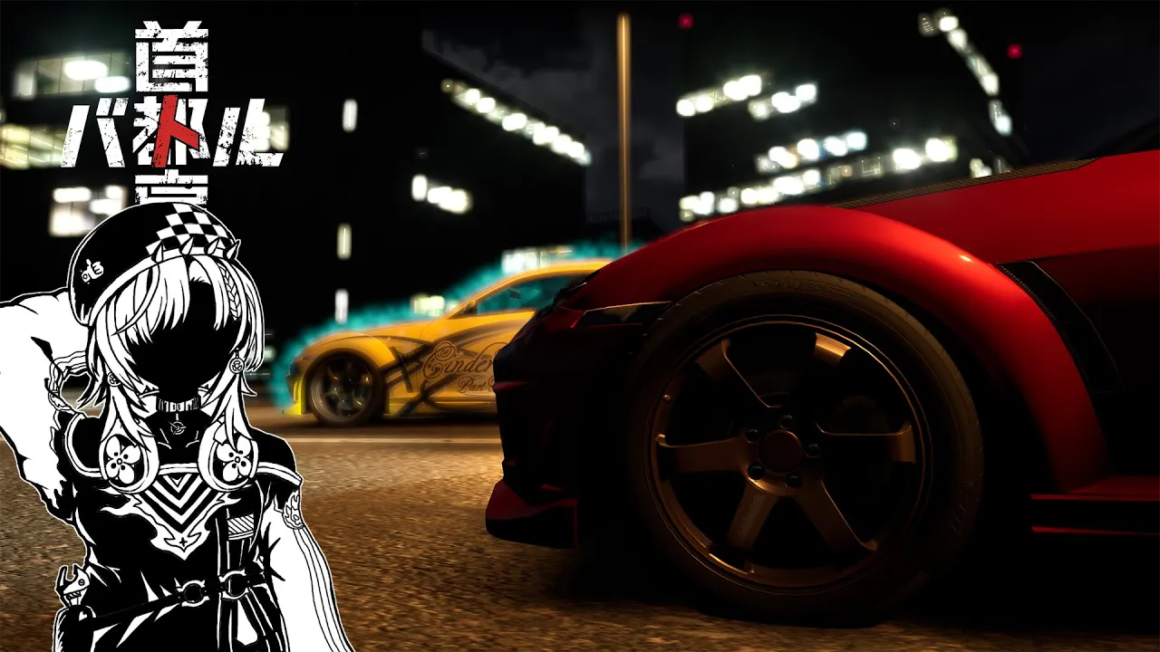 【首都高バトル】12時過ぎのシンデレラを迎えに行く※ネタバレあり【#輪堂千速 / #hololivedev is #FLOWGLOW 】