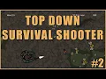 2D Top Down Survival Shooter Tutorial Animations Shooting