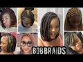 SHORT BOB BRAIDS HAIRSTYLES FOR BLACK WOMEN