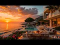 Lagu Smooth Jazz Music And A Cozy Sunset Beach Atmosphere - Soothing Jazz On A Luxury Beachfront Balcony