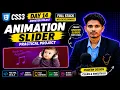 Full Stack Web Development CSS3 Slider Animation Project Create Smooth Image Slider Day 14