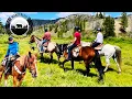 CAMPING WITH HORSES IN THE WYOMING MOUNTAINS Bitterroot Ranch Cow Camp