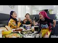 Lagu KPOP DEMON HUNTERS - HUNTRIX MUKBANG FOOD PLANE SCENE | IN REAL LIFE | LIVE ACTION REMAKE | RAMEN