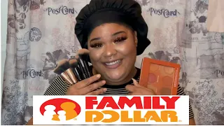 Daily makeup routine using family dollar makeup brushes Makeup tutorial
