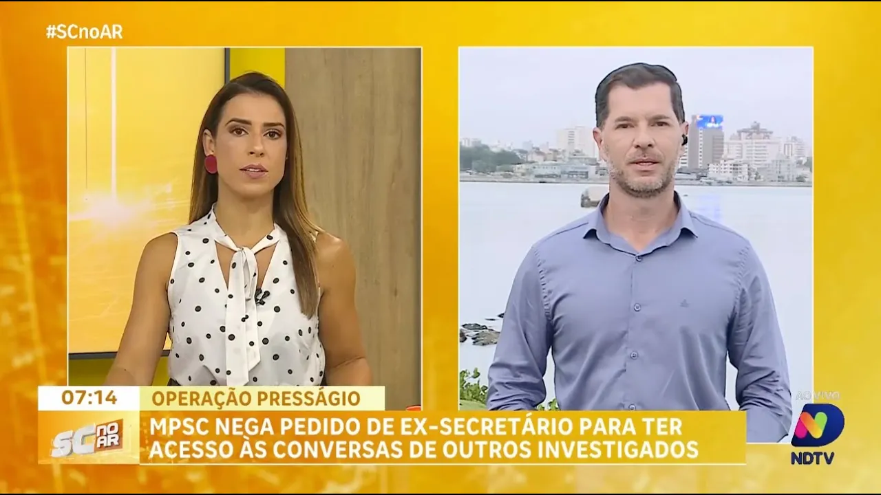 Operação Presságio: MP nega pedido de ex-secretário para acesso às conversas de outros investigados
