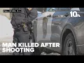 Man shot and killed after firing at 2 officers in Fall River