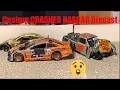 My New CUSTOM CRASHED NASCAR DIECAST