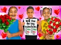Download Lagu NOVA \u0026 AYLA HAS A VALENTINE'S DAY CRUSH **BAD IDEA**
