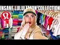 my INSANE lululemon collection 2024 500 items LULULEMON CLOSET TOUR
