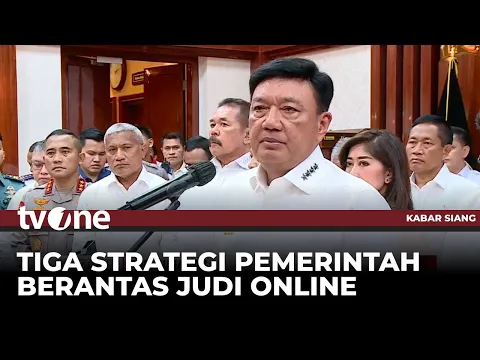 Menkopolhukam Sampaikan Tiga Strategi Berantas Judol