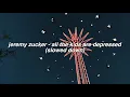 Download Lagu ✰ jeremy zucker - all the kids are depressed (slowed down) ✰