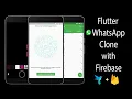 Flutter Tutorial WhatsApp Clone with firebase clean arch from scratch Part 2 - speed code