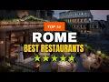 Download Lagu Top 10 Best Restaurants in Rome