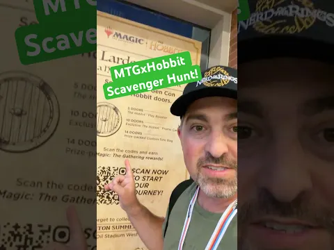 There’s a #mtgxhobbit scavenger hunt at Gen Con!