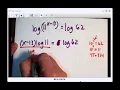 Solve exponential functions using log base 10