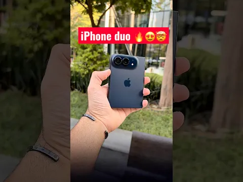 iPhone duo unboxing