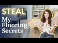The 6 AFFORDABLE flooring ideas I recommend to clients
