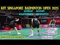 Download Lagu KFF Singapore Badminton Open 2025 * Astrup_Rasmussen vs. Alfian_Ardianto