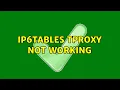 ip6tables TPROXY not working