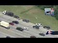 Three injured following seven-vehicle crash on I-35 in Johnson County Kan