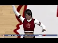College Hoops 2K7 Xbox 360 Gameplay - Purdue Boilermakers vs Indiana Hoosiers