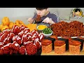 Download Lagu ASMR MUKBANG 직접 만든 슈프림 양념 치킨먹방! 치즈스틱 짜파게티 레시피 FRIED CHICKEN AND BLACK BEAN NOODLES EATING SOUND!