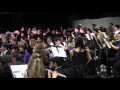 Palo Alto HS-Jordan MS 8th Gr Bands  Paly Fight Song and All Right Now