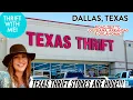 CAN WE VISIT 4 STATES IN 1 DAY Dallas Texas Thrift Vlog Thrift With Me Travel VLOG