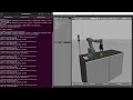 Pick and Place Task - ROS2 Gazebo Simulation UR3 Robotiq 2f-85