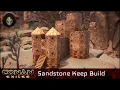 CONAN EXILES Sandstone Castle Keep Build