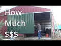 Building a sliding shop door Components and installation ideas and tips