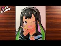 Multi Nanairo Drawing Beyblade X Fan Art with Alcohol Markers Anime Drawing Tutorial